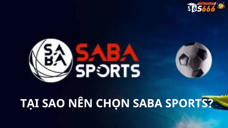 Tại sao nên chọn SABA Sports?